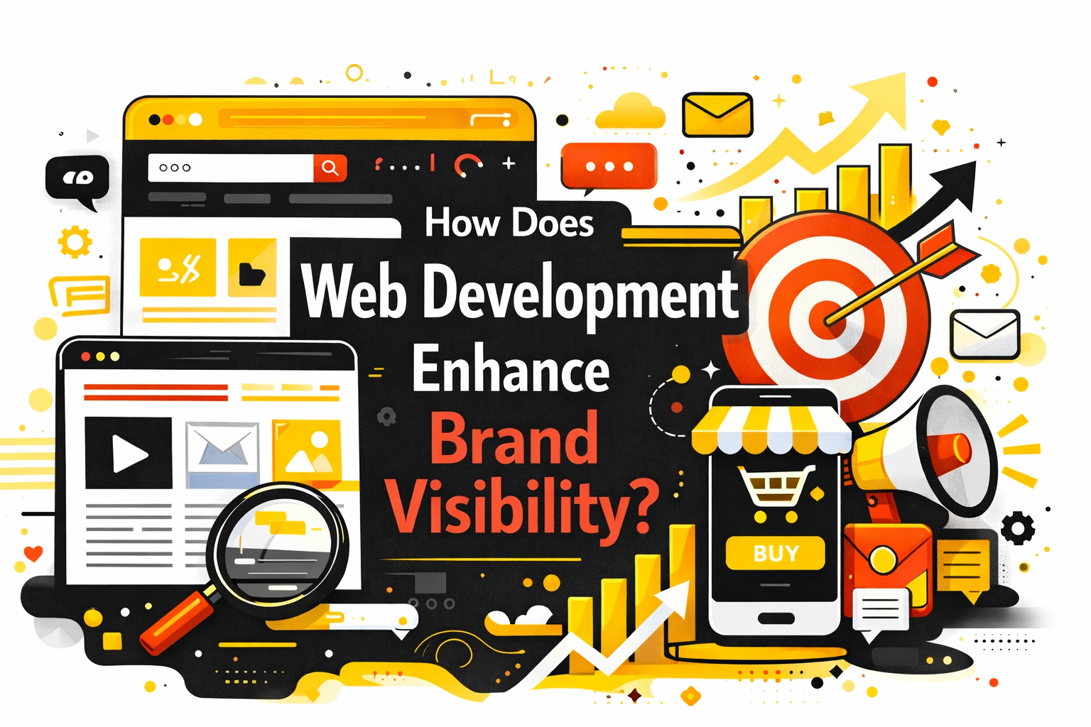 Web Development Enhance Brand Visibility