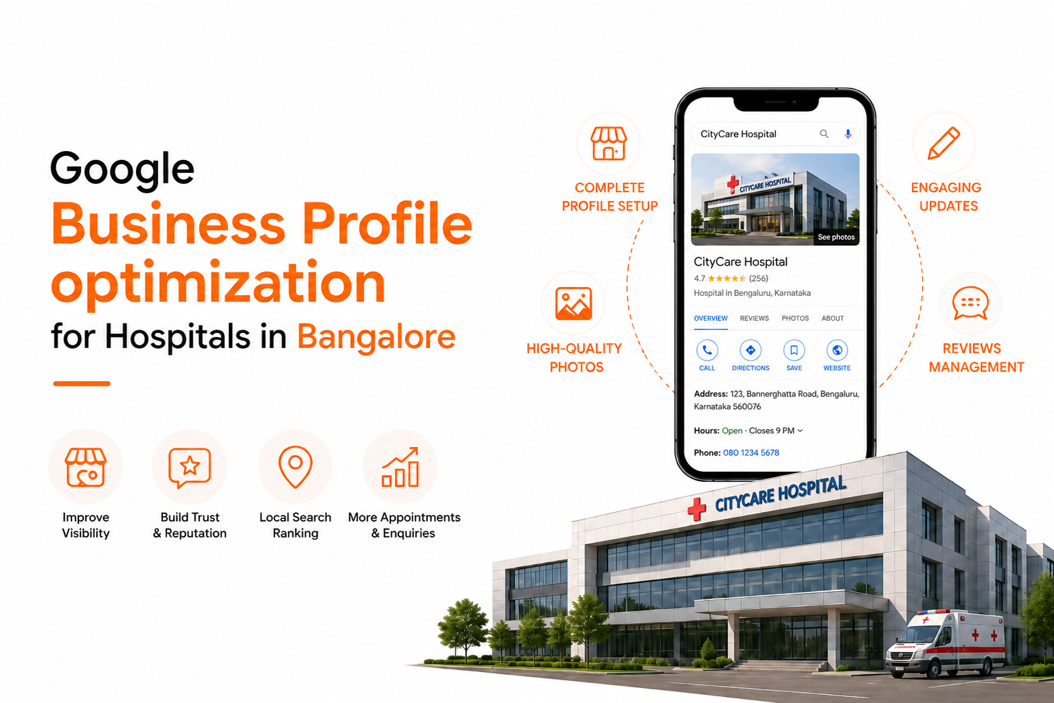 Google business profile optimization