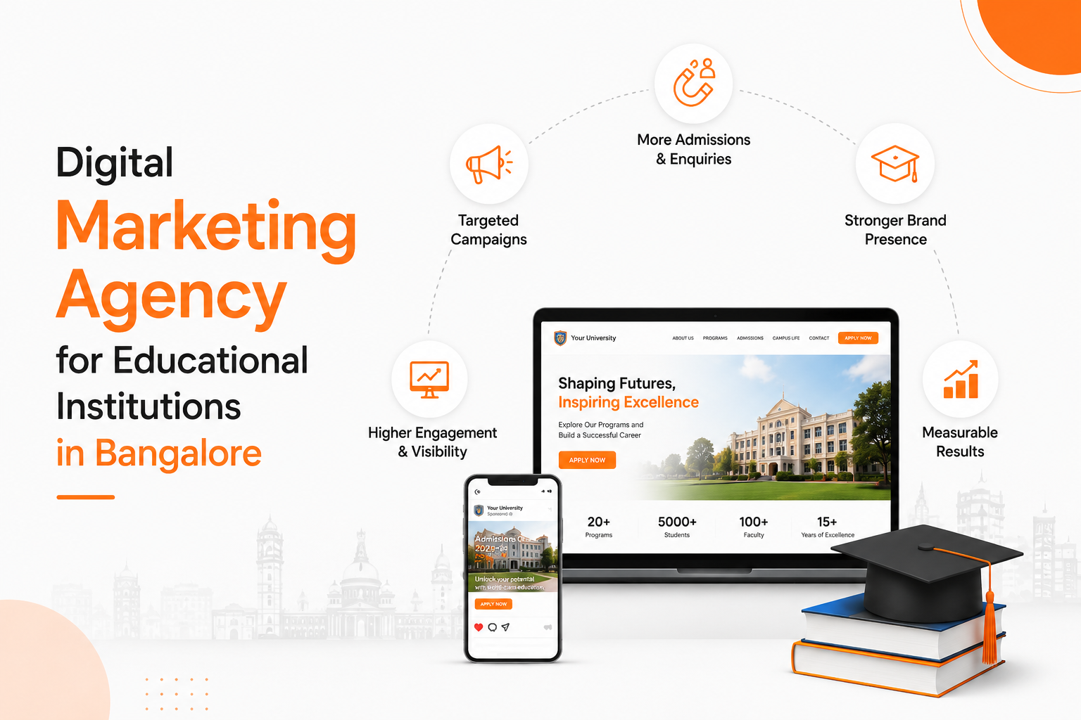 Digital marketing agency for educational institution
