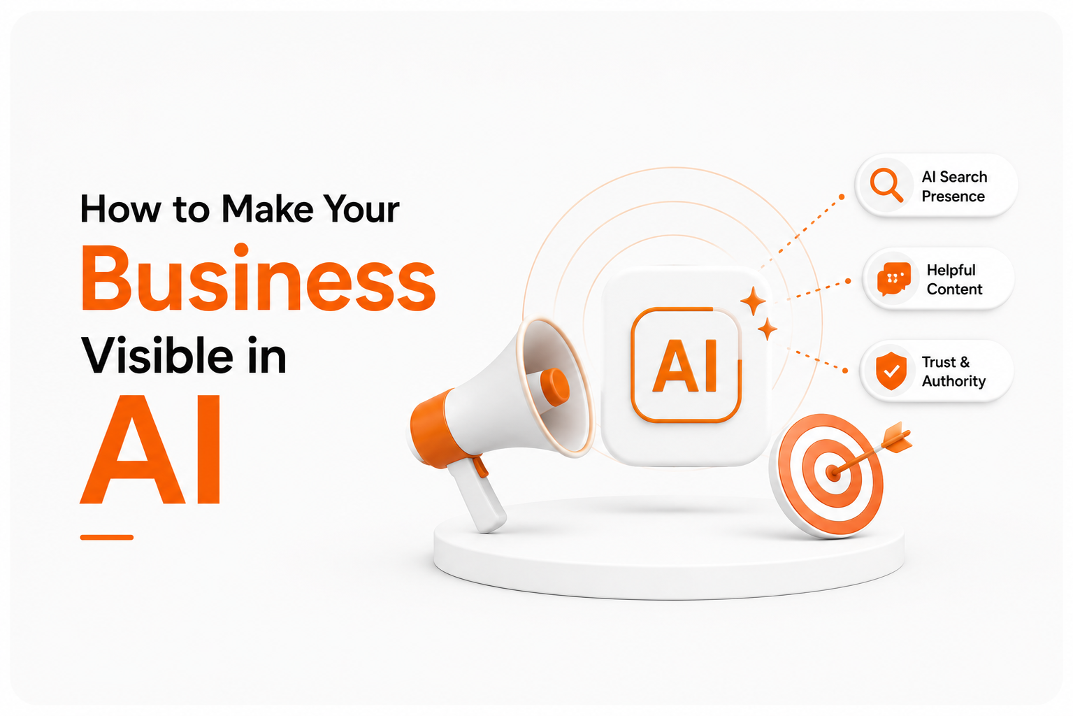 make your business visible in AI