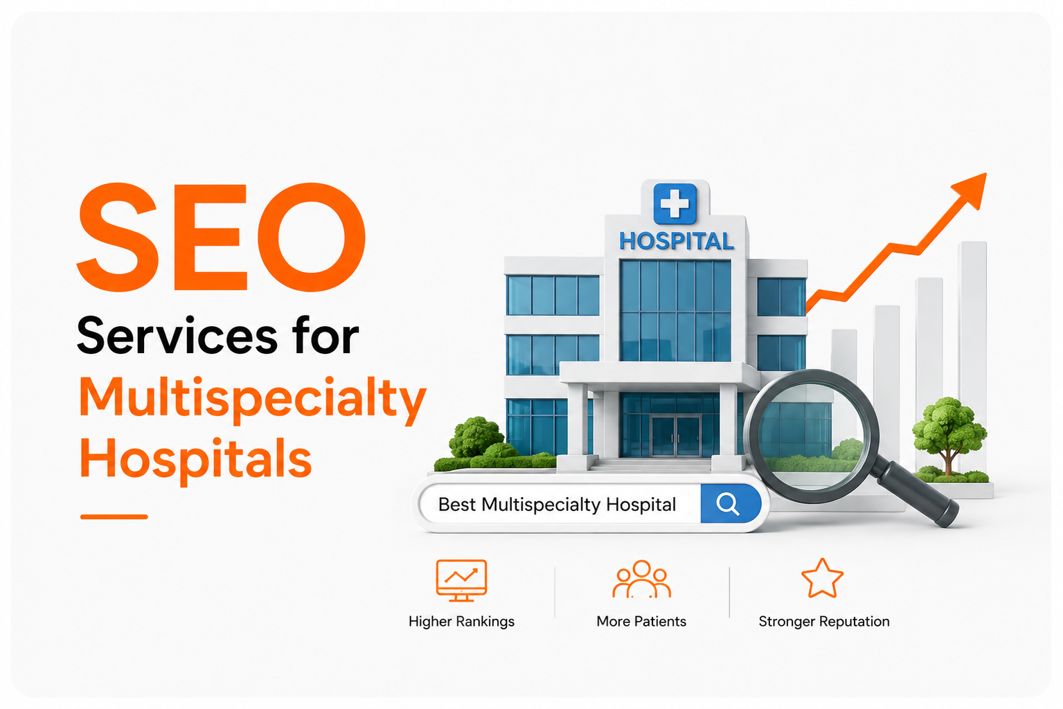 seo services for multispecialty hospitals image