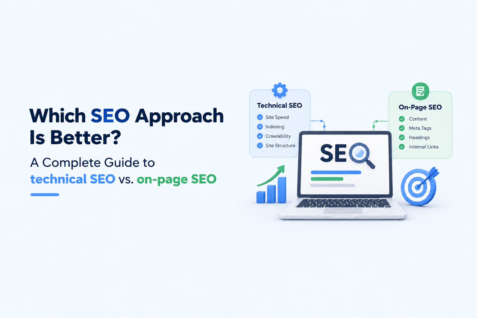 technical SEO vs on-page SEO